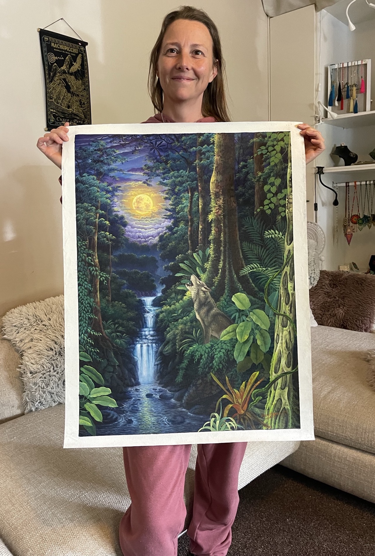 Luna Llena with collector